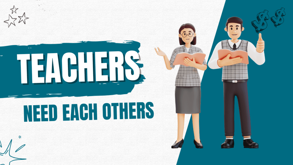 Why Teachers Need Each Other? An Optimum Guide
